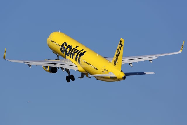 A Spirit Airbus A321 (Photo: Shutterstock | Markus Mainka)