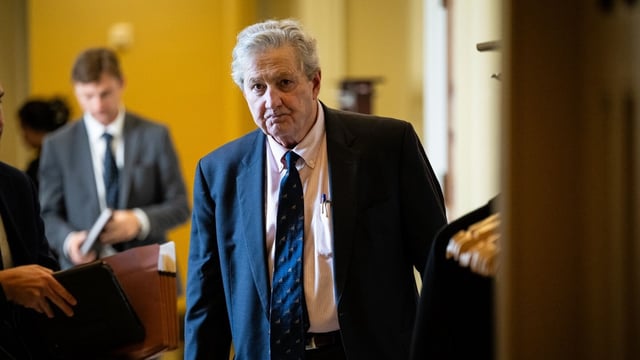 Senator John Kennedy, a Republican from Louisiana, referred to the movie Alien while making his point about radioactive shrimp.