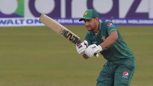 Pakistan cricketer Haider Ali.