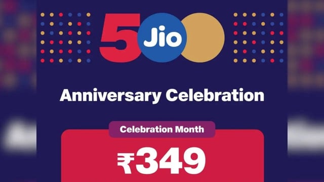 Jio Rs 349 plan