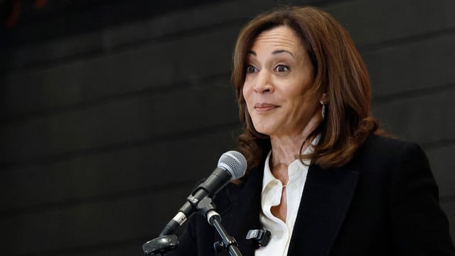 Kamala Harris security: LAPD officers ‘pulled from working cases’ and ‘crime suppression efforts’ to protect ex-VP (Photo by MARIO TAMA / GETTY IMAGES NORTH AMERICA / Getty Images via AFP)