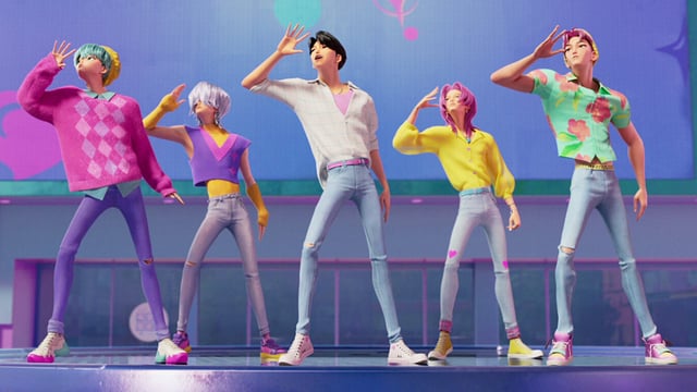 Soda Pop dance in K-Pop Demon Hunters.