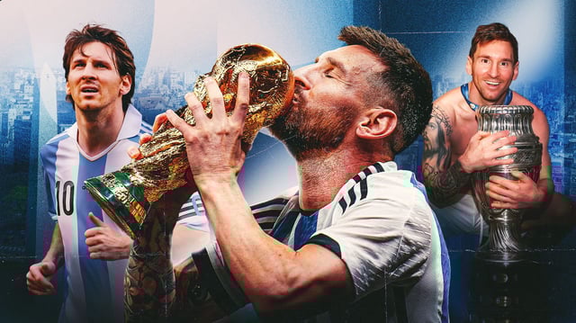 Lionel Messi Argentina moments GFX