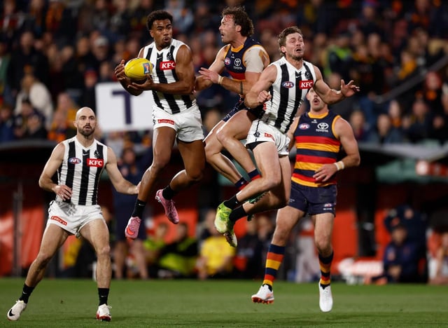 Isaac Quaynor was targeted by some Adelaide fans.