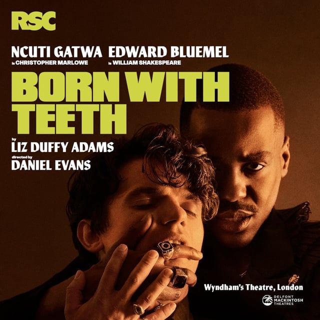 Ncuti Gatwa and Edward Bluemel in Born with Teeth (Felicity McCabe/RSC)
