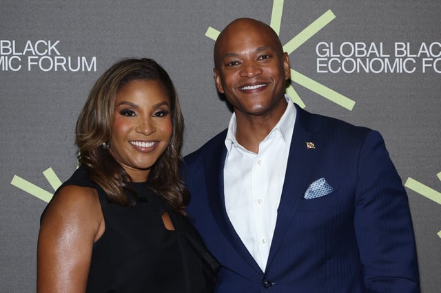 First Lady of Maryland Dawn Moore and Governor of Maryland Wes Moore attend the 2025 ESSENCE Festival Of Culture presented by Coca-Cola - Day 3 at Ernest N. Morial Convention Center on July 06, 2025 in New Orleans, Louisiana.