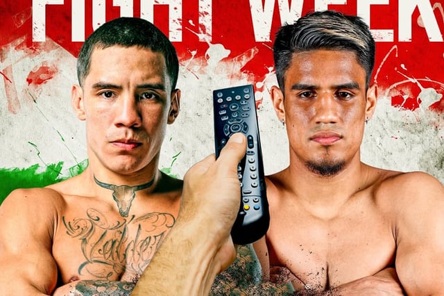 Este sábado, Óscar Valdez peleará en Nogales, Sonora frente a Ricky Medina. (Foto: @toprank)
