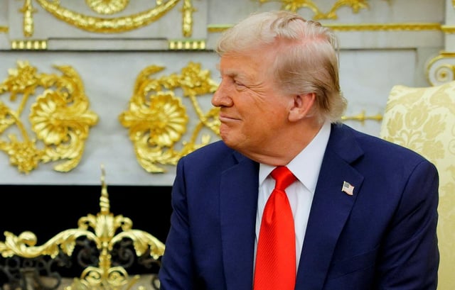 Le président américain Donald Trump dans le Bureau ovale à la Maison Blanche à Washington, le 3 septembre 2025.