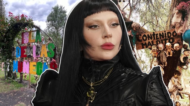 La leyenda de Xochimilco vuelve a sonar tras el videoclip de Lady Gaga en la Isla de las Muñecas. / Foto: Especial
