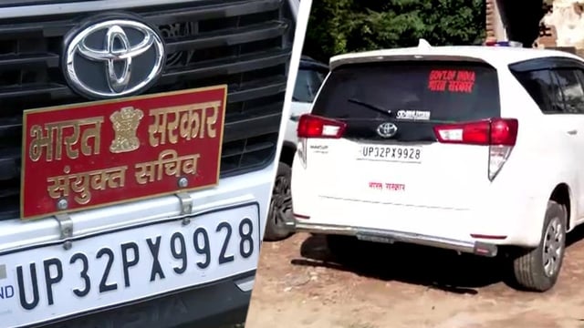 Police seized six luxury vehicles, including a Defender, Fortuner and Innova.