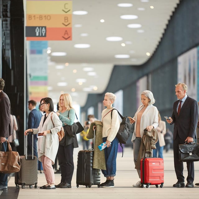 Zollkontrolle am Flughafen