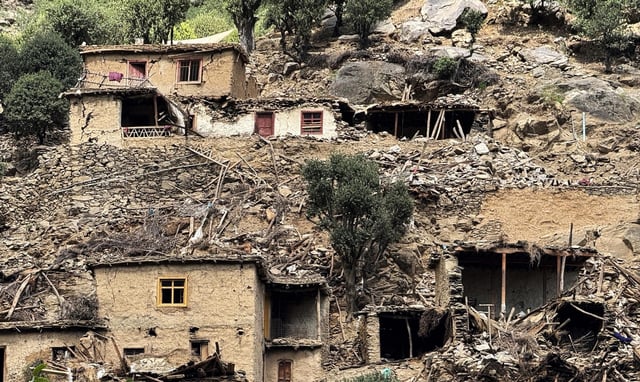 El terremoto en Afganistán deja 6.700 casas destruidas y 500.000 personas afectadas