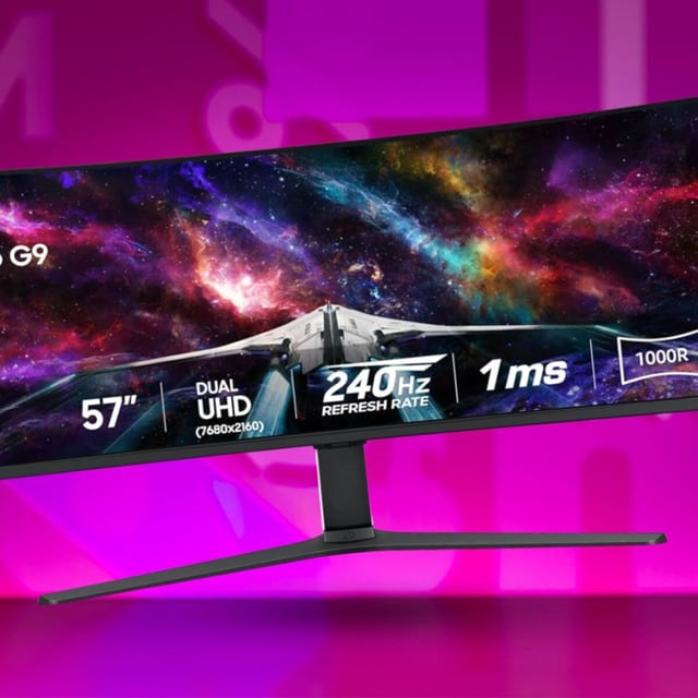 57” Samsung Odyssey Neo G9 Curved Gaming Monitor deal