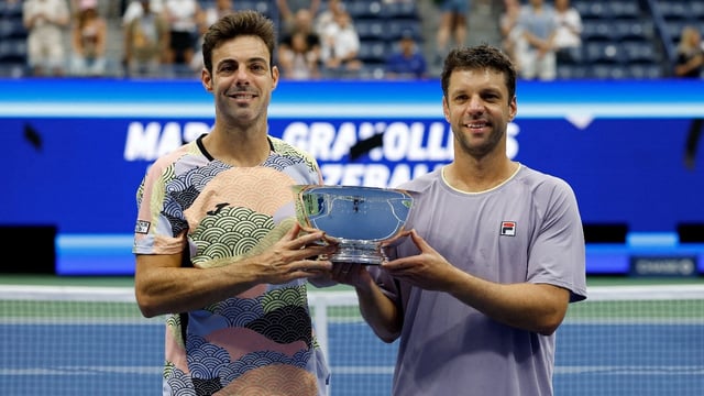 Granollers, Zeballos win men's doubles title for second major in 2025. Courtesy: Reuters