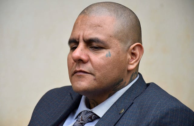 Jesus Muñoz Gutierrez attends a press conference at the Juba International Airport in Juba, South Sudan, before being repatriated Saturday.