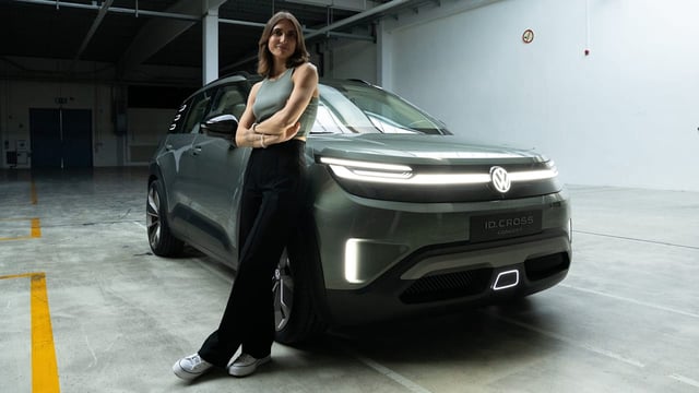 Volkswagen stellt den ID.Cross Concept vor, das Elektro-SUV-Pendant zum beliebten T-Cross.