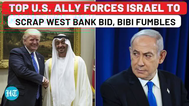 Israel Halts West Bank Move Under Top US Ally's Pressure? UAE Warning Spooks Netanyahu & IDF Badly
