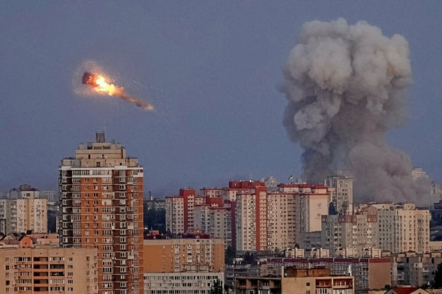 La plus grande attaque aérienne menée par la russe contre l'Ukraine, dans la nuit 6 au 7 septembre. 
