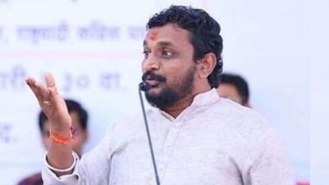 NCP spokesperson and MLC, Amol Mitkari. (HT Photo)