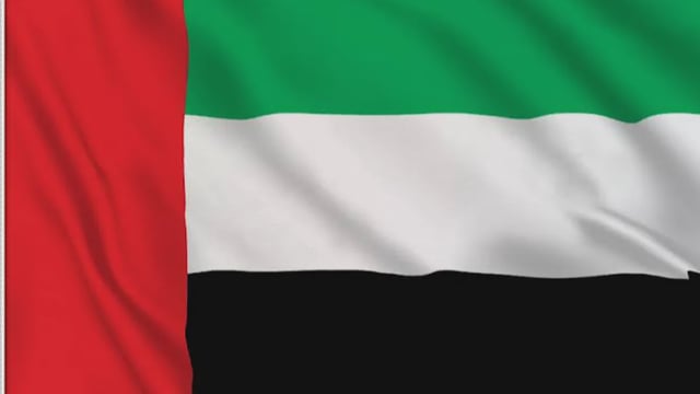 United Arab Emirates Flag