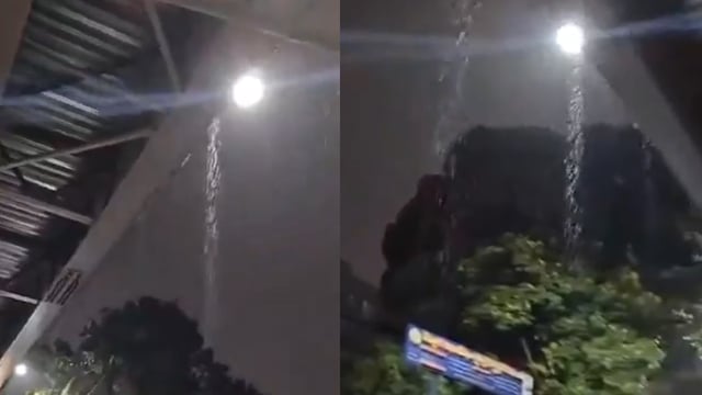 Hennur flyover bengaluru rains