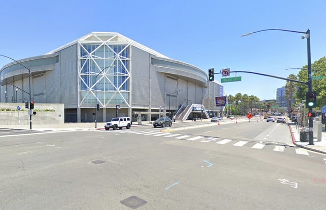 San Jose police are investigating a fatal hit-and-run collision Monday morning after a vehicle struck a woman riding an electric scooter at the intersection of Santa Clara Street and Cahill Street near the SAP Center.