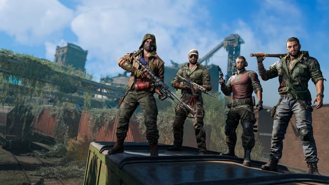 Four survivors are ready for the undead in Dying Light: The Beast
