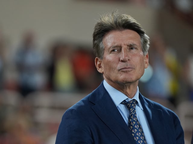 Athletics - Diamond League - Monaco - Stade Louis II, Monaco - July 11, 2025 World Athletics president Sebastian Coe during the medal presentations REUTERS/Aleksandra Szmigiel/ File Photo