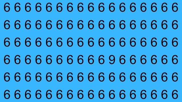 Can you find the hidden 9?