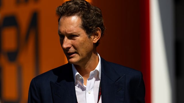 John Elkann, as chairman of Ferrari, was at this year’s Formula 1 Grand Prix at Autodromo Nazionale Monza in Italy