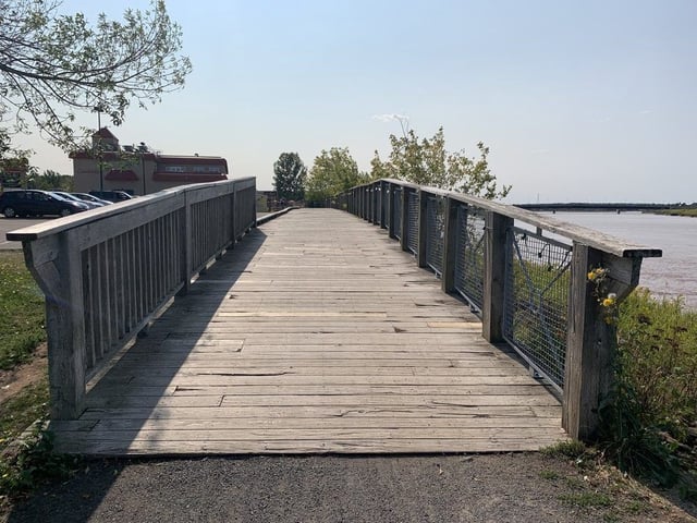  Riverview Town Council approved a $560,000 tender to rebuild the wooden boardwalk on the Riverfront Trail by the Chocolate River Station.