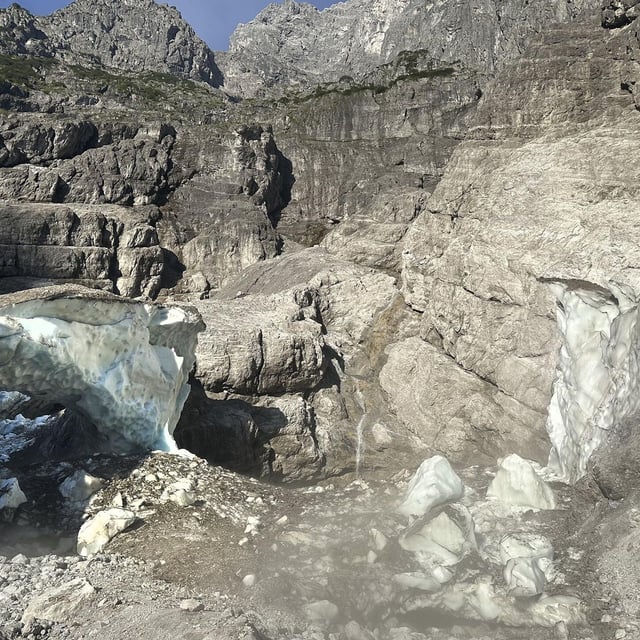 Eiskapelle am Watzmann eingestürzt