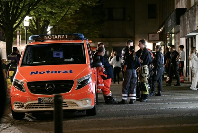 The knife attack took place on the opening night of a three-day 'festival of diversity'