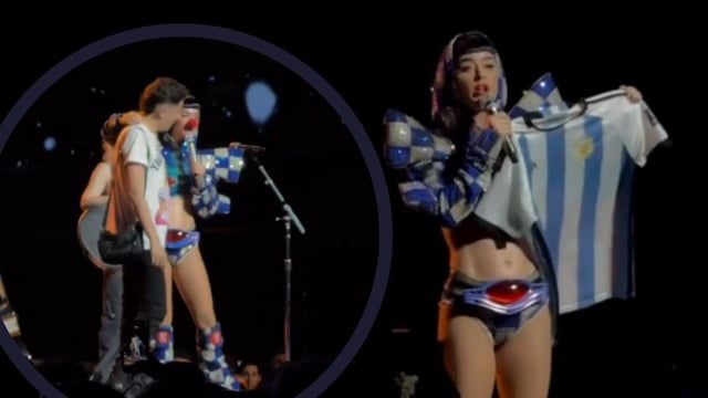 Katy Perry realizó su primer show en Argentina y subió a un mendocino al escenario.