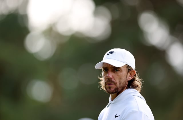 VIRGINIA WATER, ENGLAND - SEPTEMBER 10: Tommy Fleetwood of England looks across the fifth hole during the Pro-Am ahead of the BMW PGA Championship 2025 at Wentworth Golf Club on September 10, 2025 in Virginia Water, England. (Photo by Andrew Redington/Getty Images)