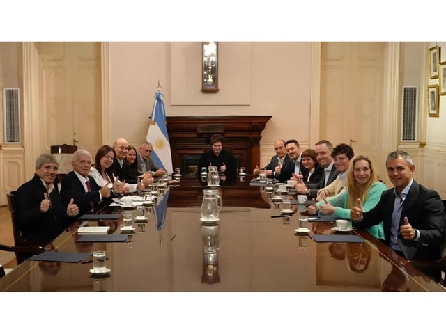 Javier Milei encabezará una nueva reunión de gabinete.
