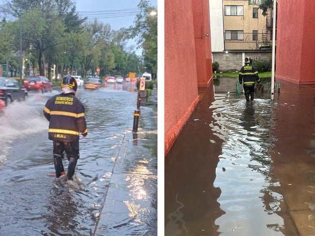 Lluvias intensas en México