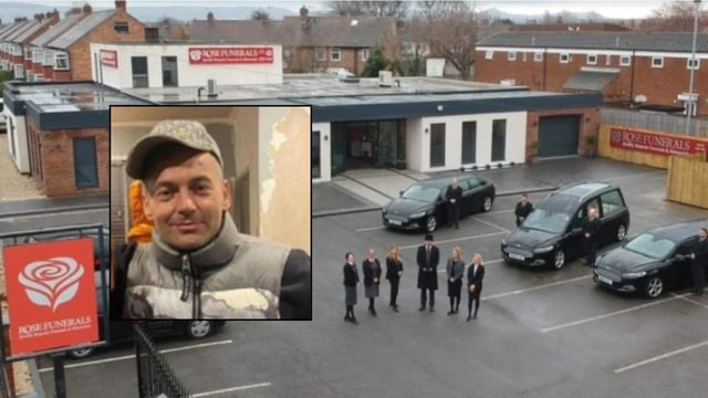 Padre muere en el funeral de su hijo en Inglaterra. Foto: Heraldo de México