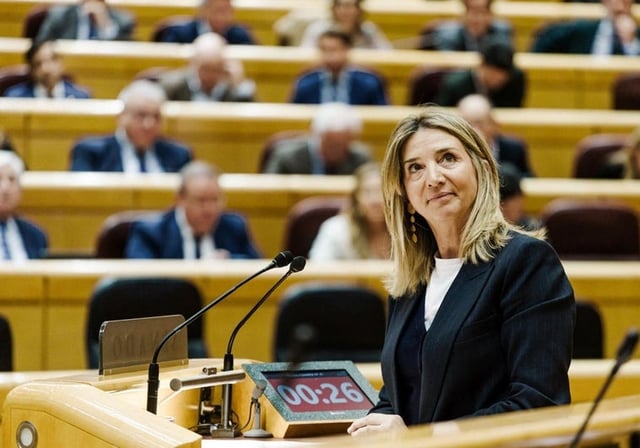 La portavoz popular en el Senado, Alicia García