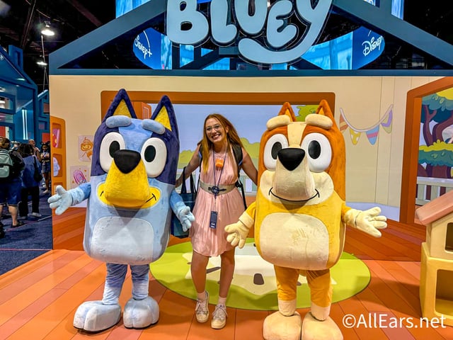 Quincy with Bluey and Bingo!