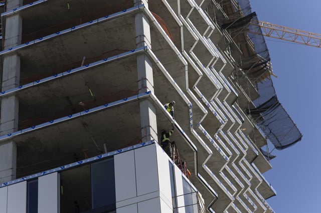 The Tidal House, on Treasure Island, is one of the few new housing projects in San Francisco in recent years. Mayor Lurie’s “family zoning” plan could make such construction more common.
