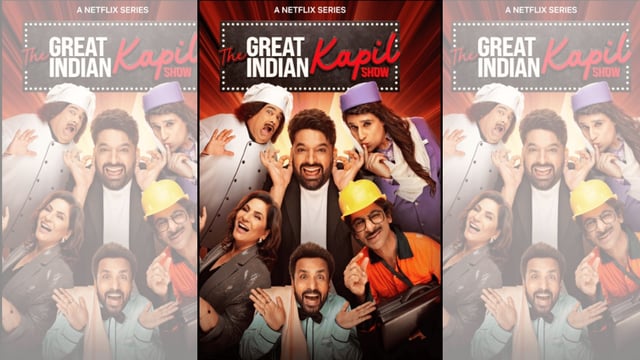 Netflix poster for The Great Indian Kapil Sharma show | IMDB