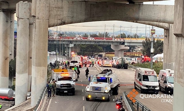 Confirma Salud CDMX 13 fallecidos y 40 internados tras explosión de pipa
