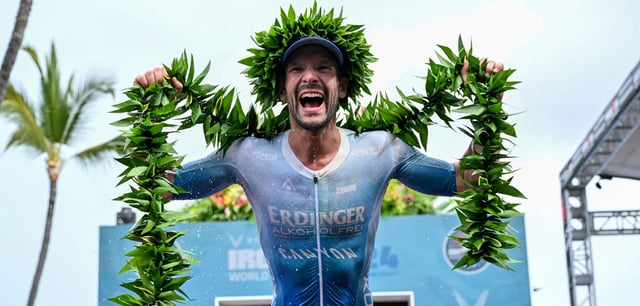 Sein dritter Streich: Im Oktober 2024 gewann Patrick Lange erneut auf Hawaii und krönt sich zum Ironman-Weltmeister