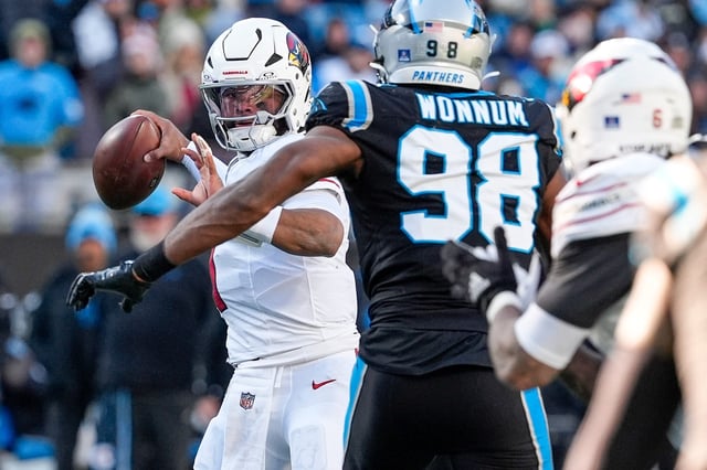 Will Kyler Murray and the Arizona Cardinals beat the Carolina Panthers on Sunday? NFL Week 2 predictions, picks, win probabilities and odds preview the Sept. 14 game.