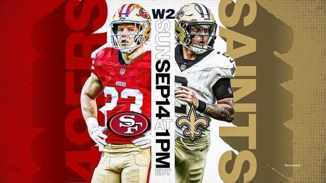 49ers vs Saints - NFL Week 2