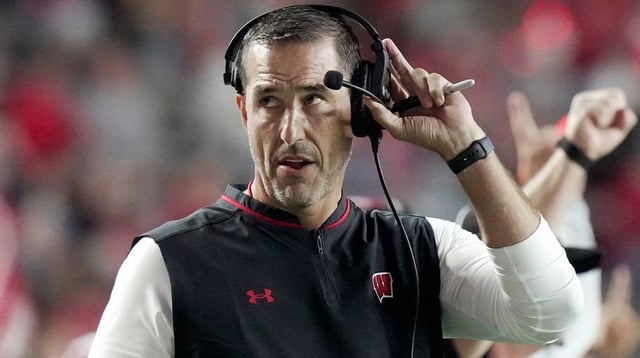 Wisconsin head coach Luke Fickell is shown during the first quarter of their game against Miami (Ohio) Thursday, August 28, 2025 at Camp Randall Stadium in Madison, Wisconsin. Mark Hoffman/Milwaukee Journal Sentinel / USA TODAY NETWORK via Imagn Images
