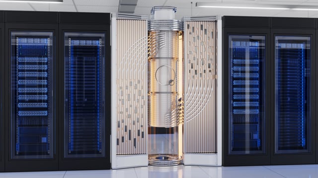 Quantum Motion has built a quantum computer small enough to fit in three standard server racks