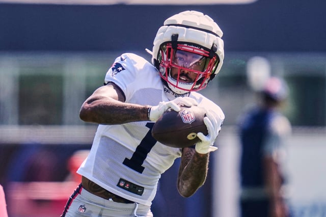 Ja'Lynn Polk was traded by the Patriots after just one season in New England.