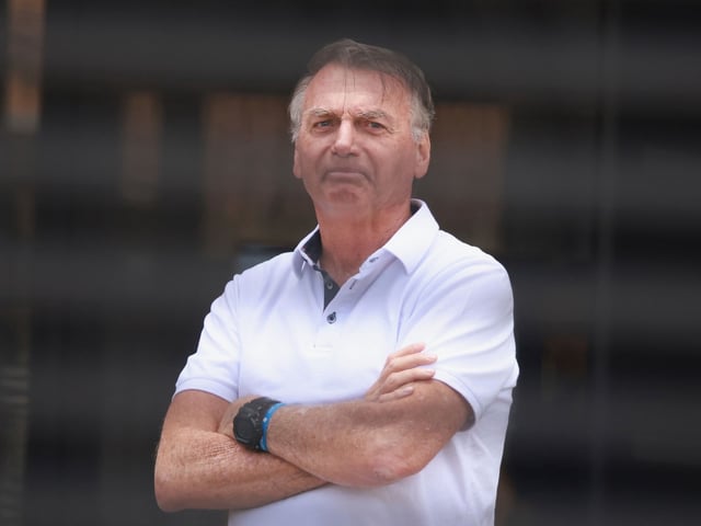 Brasiliens Ex-Präsident Jair Bolsonaro. (Archivbild)